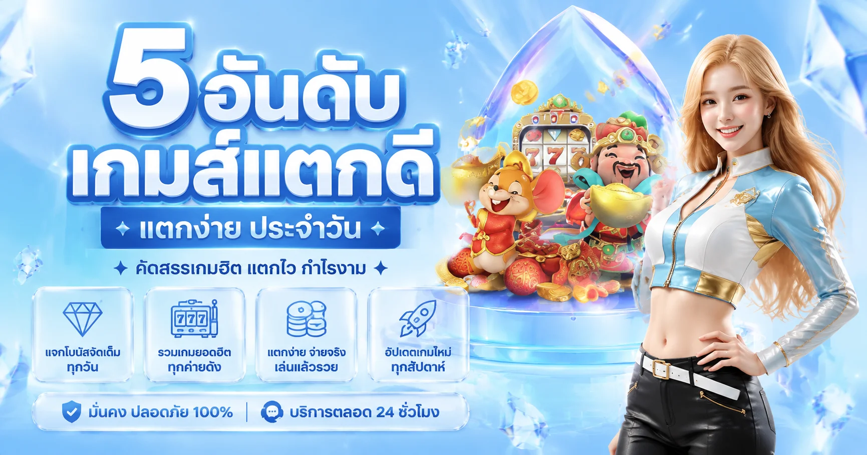 ตัวอย่างเกมสล็อตออนไลน์ยอดนิยมบนเว็บ SEOUL69